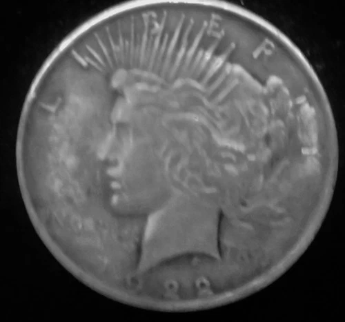 1922 PEACE SILVER DOLLAR Philadelphia Mint  VG EX COND Circulated