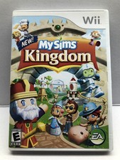 MySims Kingdom (Nintendo Wii, 2008) Complete w/ Manual - Tested - Free Ship