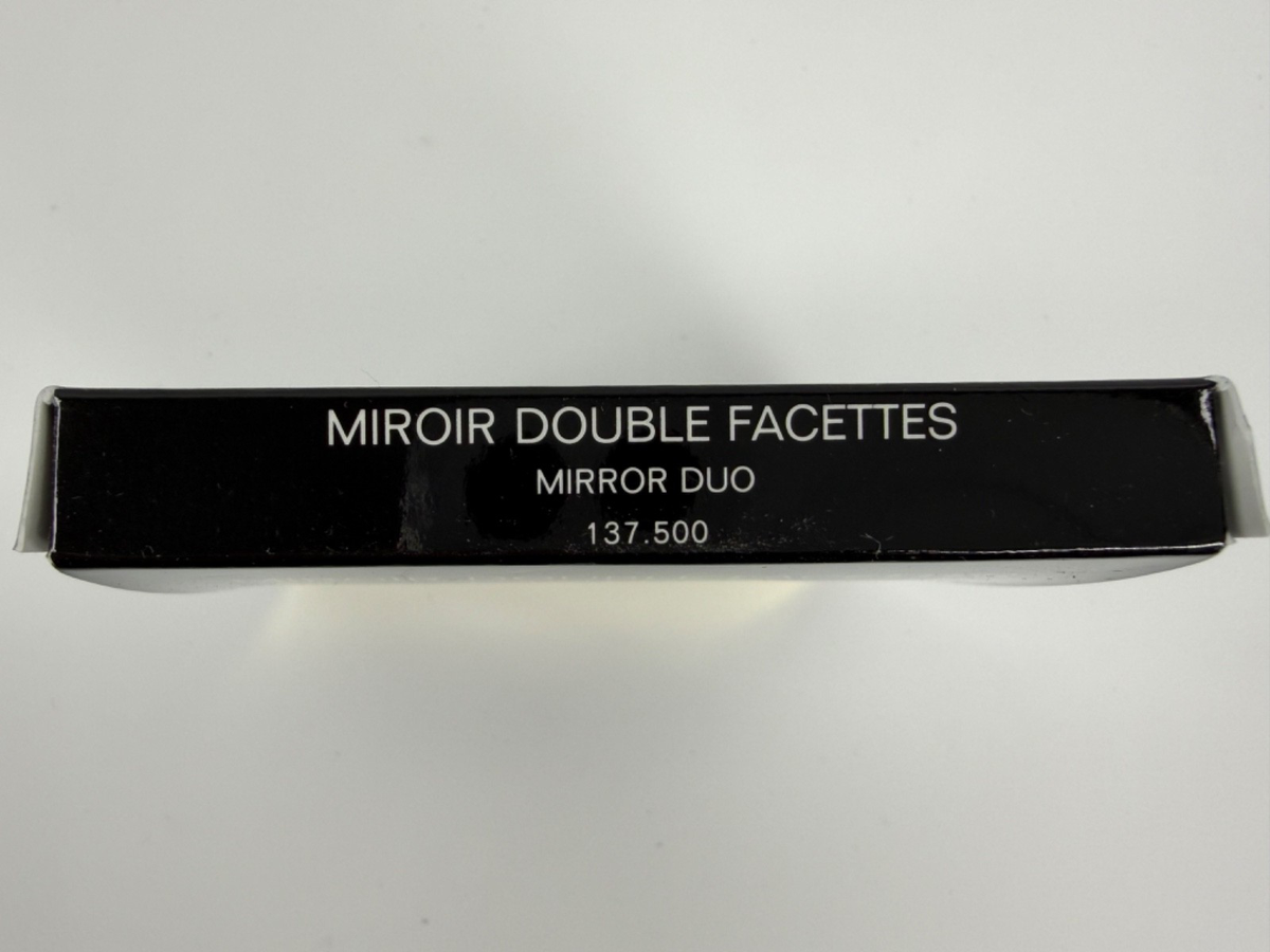 Chanel Double Facettes Double Miroir Mirror Duo Black | eBay