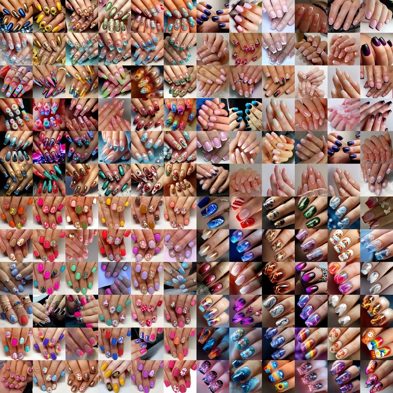 Wholesale 360PCS Press-On Nails Short Easy-Apply Medium Length Almond Square Tip