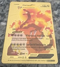 Charizard V Max Whirlpool Hellfire Gold Foil Pokémon LV. 95