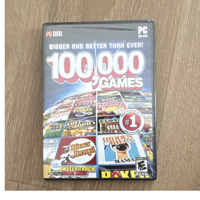 100,000 Games - Bigger And Better Than Ever ! (PC) NEW