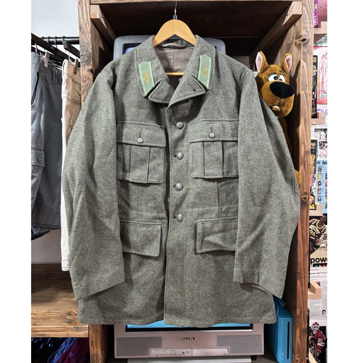 Wool Military Jackets for Men for sale | eBay