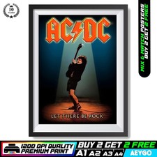 ACDC AC DC Music Live Concert Gig Wall Art Picture Poster Print Artwork