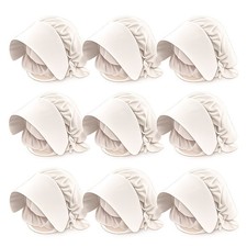 10 x White Victorian Style Bonnet Hat Fancy Dress Costume