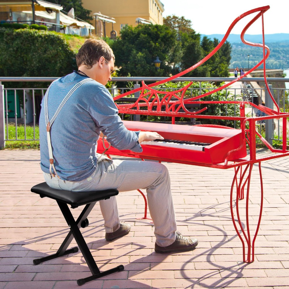 Panca per pianoforte regolabile DHL foto 5