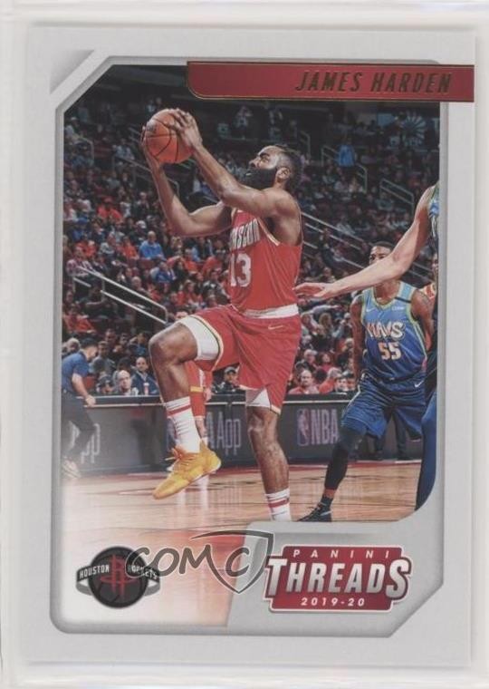 2019-20 Panini Chronicles Threads Bronze James Harden #83 02ez