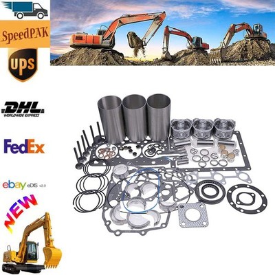 Rebuild Kit For Kubota D1105 Engine ZD28 D1105-KA Hitachi EX15-2 Mini Excavator