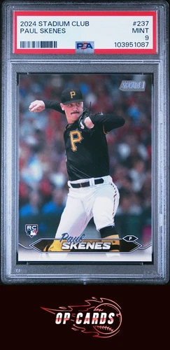 Paul Skenes 2024 Topps Stadium Club #237 PSA 9 , Free Shipping