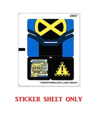LEGO 76022 - Super Heroes - X-Men vs. The Sentinel - STICKER SHEET
