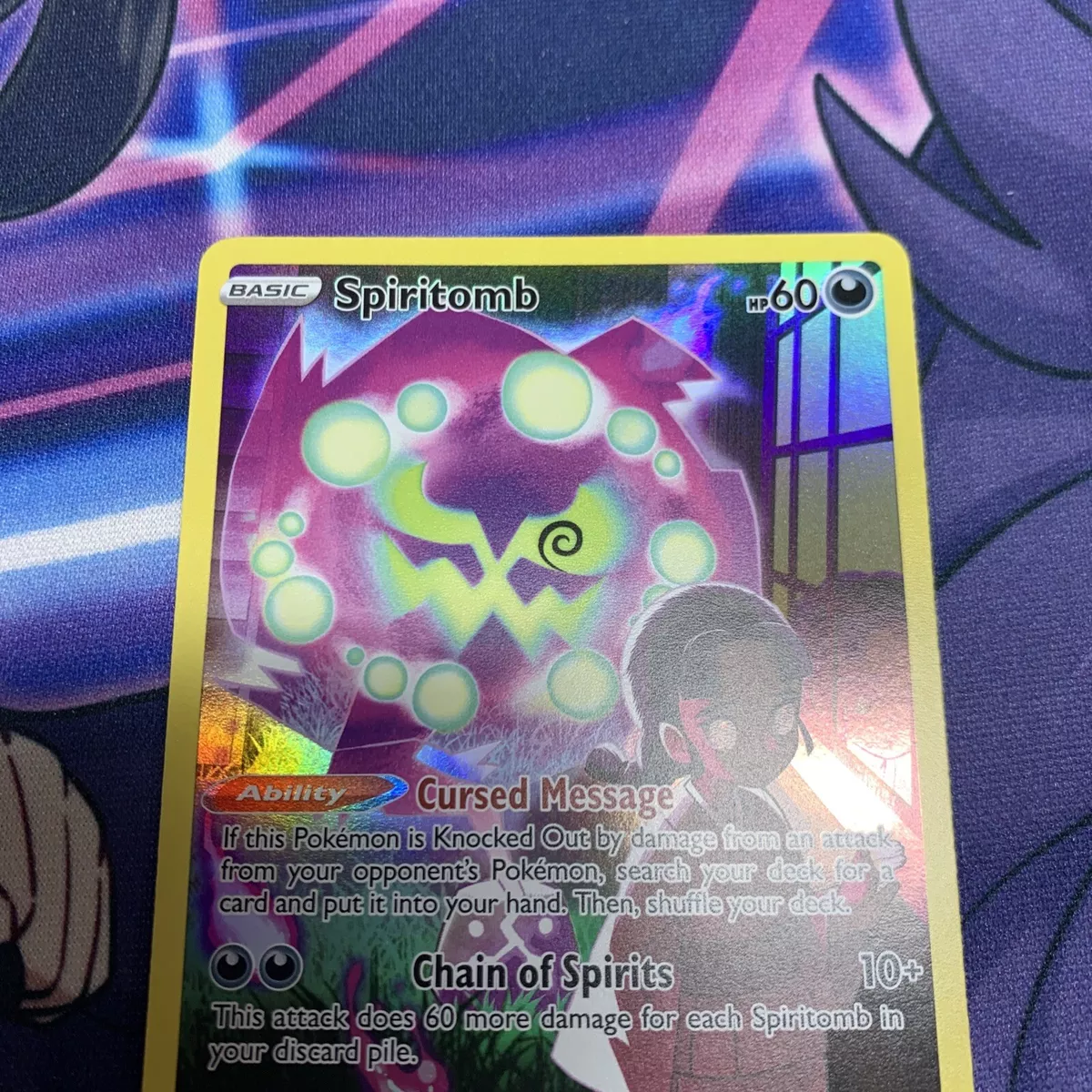 Pokemon TCG Lost Origin TG09/TG30 Spiritomb Card –