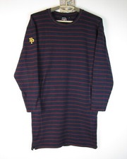 Uniqlo X Good Morning XS Beautiful People Red & Blue Striped Long Sleeve Tunic