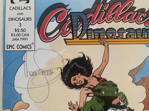 1991 EPIC Cadilacs & Dinosaurs # 3 signed in person by creator Mark Schultz - Bild 2 von 4