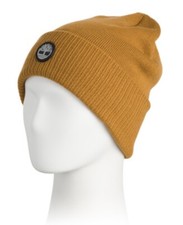 TIMBERLAND Cuffed Beanie With Rubber Logo Patch