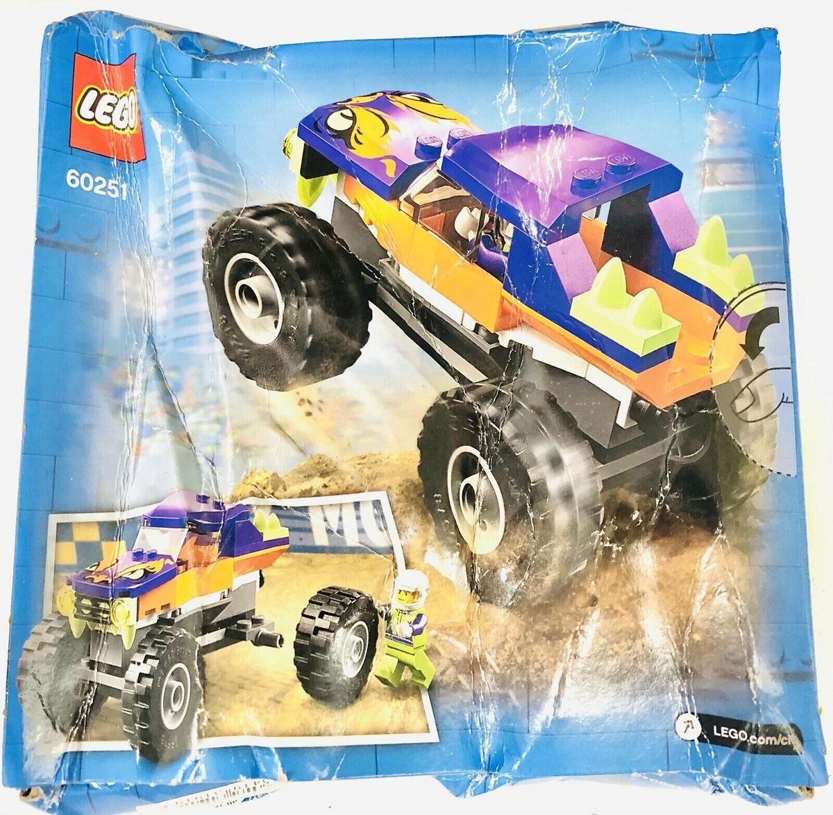 12 Boxes of LEGO 60251 City Monster Truck Ages 5 55 Pcs New