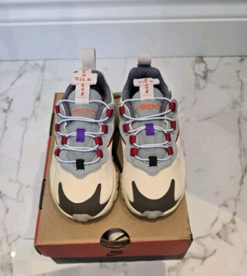 Nike Air Max 270 React Travis Scott Cactus Trails Turnschuhe Kinder UK Größe 10