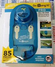 Go Hang It PRO All-In-One Picture Hanging  Leveling Tool Kit NEW SEALED
