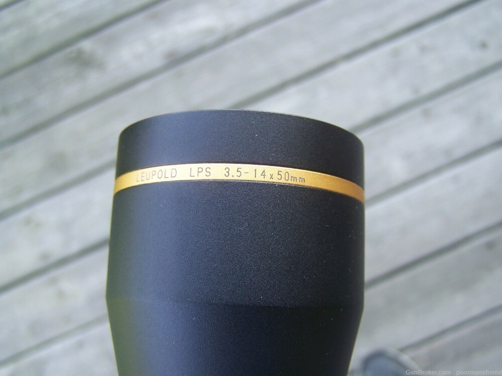 Leupold LPS 3.5-14x50mm Rifle Scope *Minty* 30mm Tube MIB | eBay