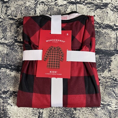 Wondershop kids size Red Black piece family sleep pajama Gown