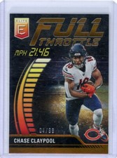 Chase Claypool 2023 Donruss Elite Full Throttle 04/99 Bears