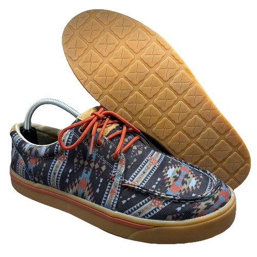 Twisted X Casual Shoes Mens Zero-X Nylon Lace Up Gray  display picture 3