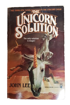The Unicorn Solution by Lee, John 50% OFF 3+ Paperback VG 1991 3rd Fantasy Magic
