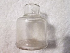 SANFORD MFG. CO. Ink Bottle #100 Bottom Embossed
