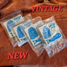 🪰🦟Vintage Flint Arrow Head Flame Proof Bug Insect Head Net LOT OF 4