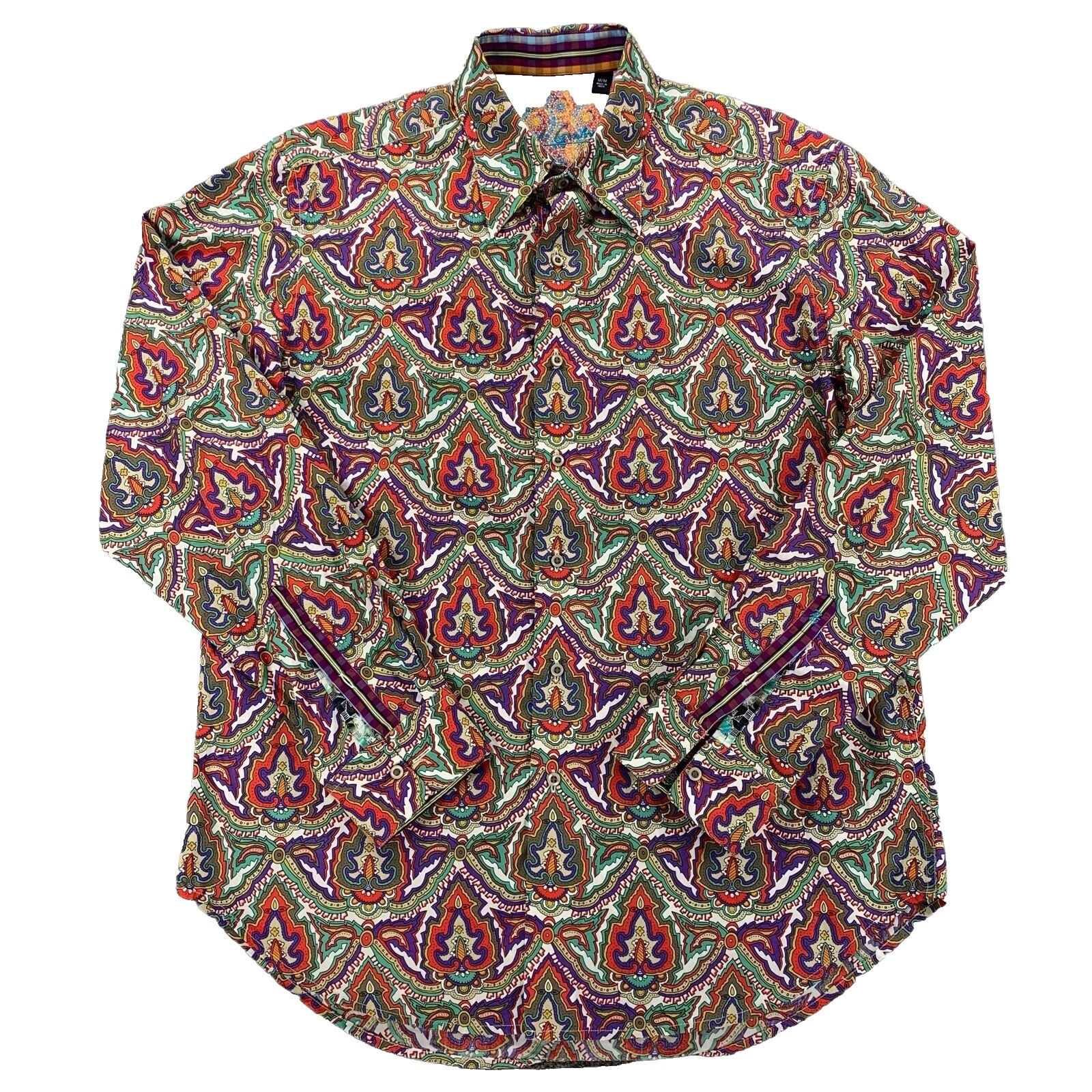 Robert Graham Paisley Long Sleeve Dress Shirts for Men