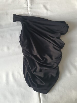 Drapiertes Top Zara Größe Schwarz