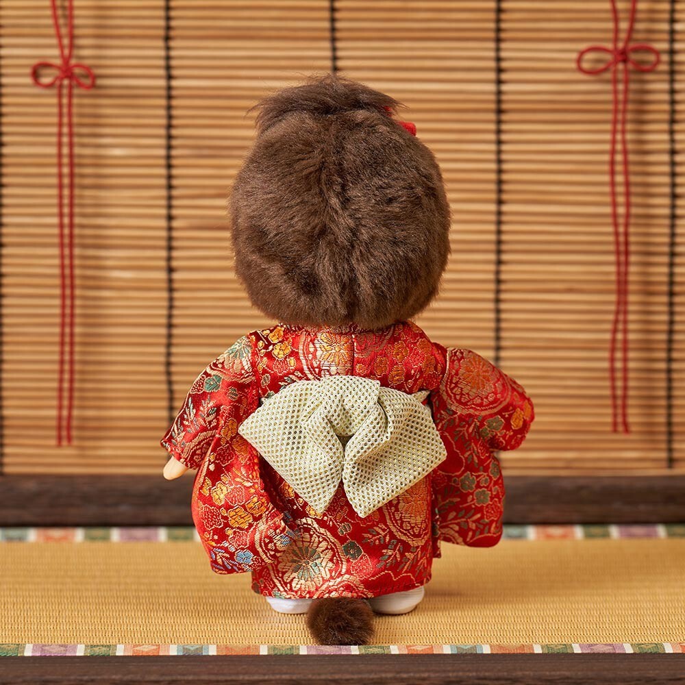 Moncchichi kimono edition Girl plush S size rare with tag monkey