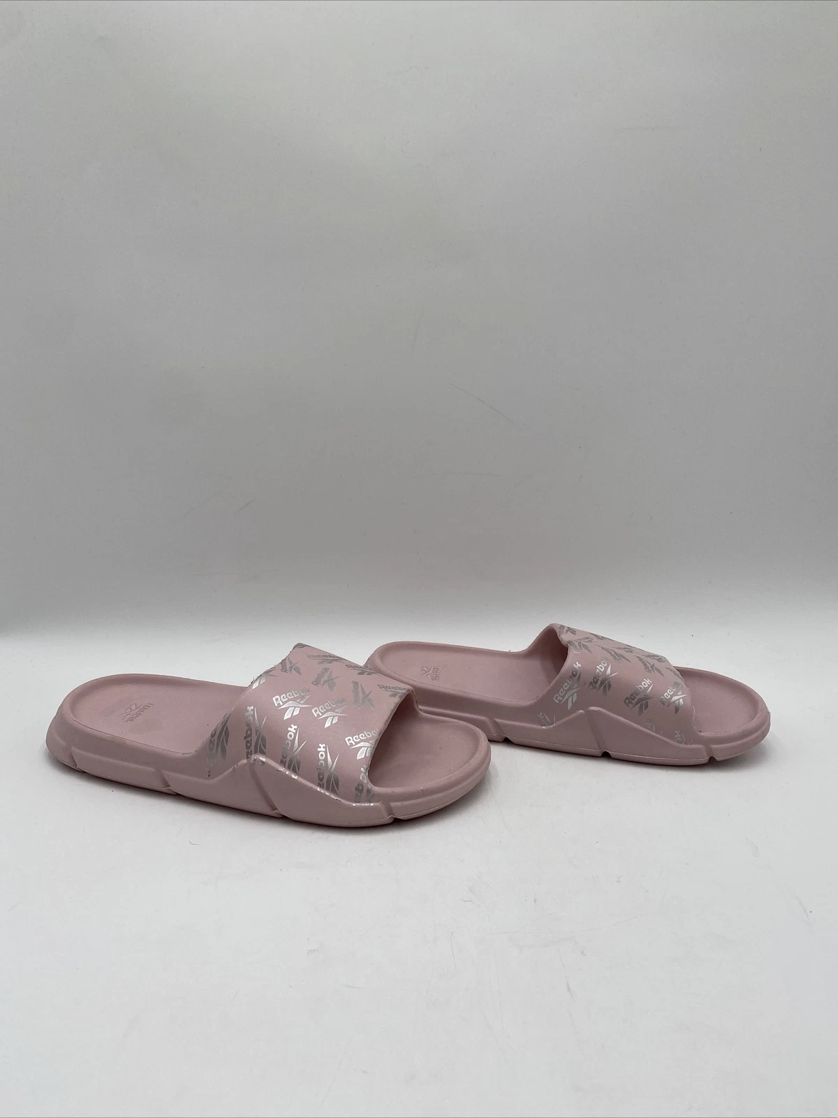 Reebok sandalo donna slide rosa taglia 6