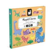 NEW Janod J05450 Magneti'stories Dinosaurs magentic activity book
