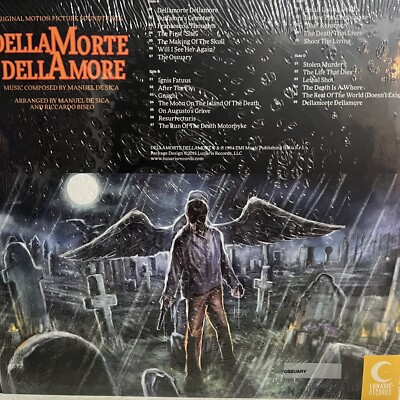 Dellamorte Dellamore Cemetery Man Italian Horror Soundtrack New