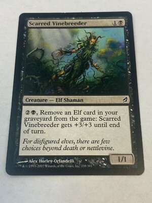 Scarred Vinebreeder - Lorwyn - Magic the Gathering MTG Nice!
