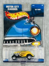 🇺🇸🇺🇸🇺🇸Hot Wheels Motor City Classics ‘33 Ford Yellow H33🇺🇸🇺🇸🇺🇸