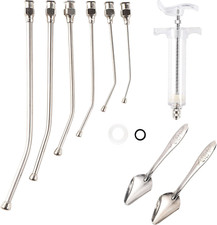 Baby Bird Feeding Syringe Feeding Tubes for Birds Parrot Hand Feeding Syringe wi