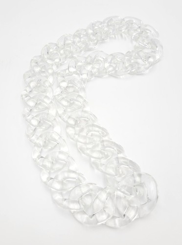 Designer PONO Italy Massive Lucite Runway Couture Statement Halskette 2003/04 - Bild 3 von 8