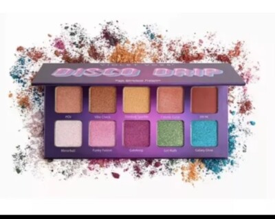 Violet Voss Disco Drip Eyeshadow Palette NIB RETAIL $43 Eyes GLOWING SHIMMER  