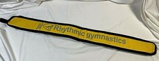 PROTECTIVE CASE For Rhythmic Gymnastics Ribbon Sticks -YELLOW  BLACK-24"-NEW