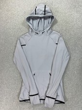 Nike Dri Fit Polyester Blend Athletic Fit Hoodie Running Top Women's X-Small 
