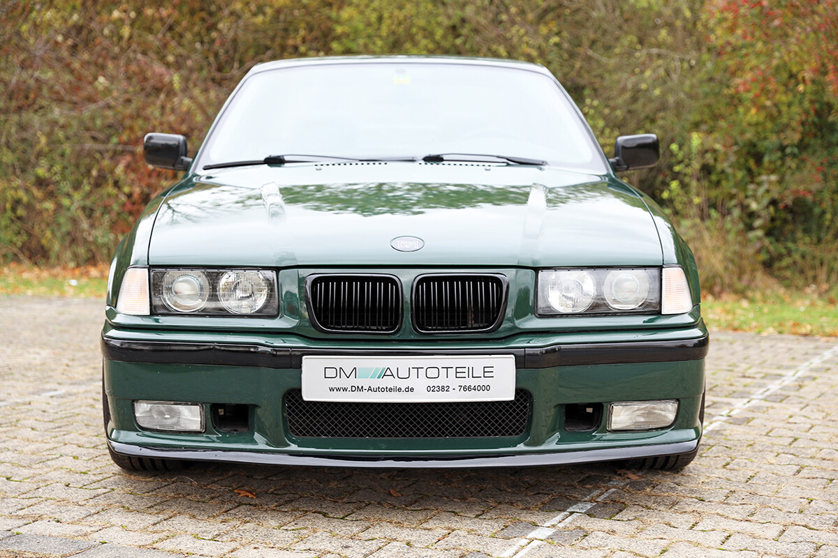 Set Kühlergrill Grill Schwarz Glanz Doppelsteg für BMW 3er E36  