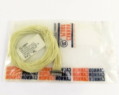5 ft. Cannon MDM-31PH314LS-A174 Nickle Plated 31 Position Connector Harness NOS