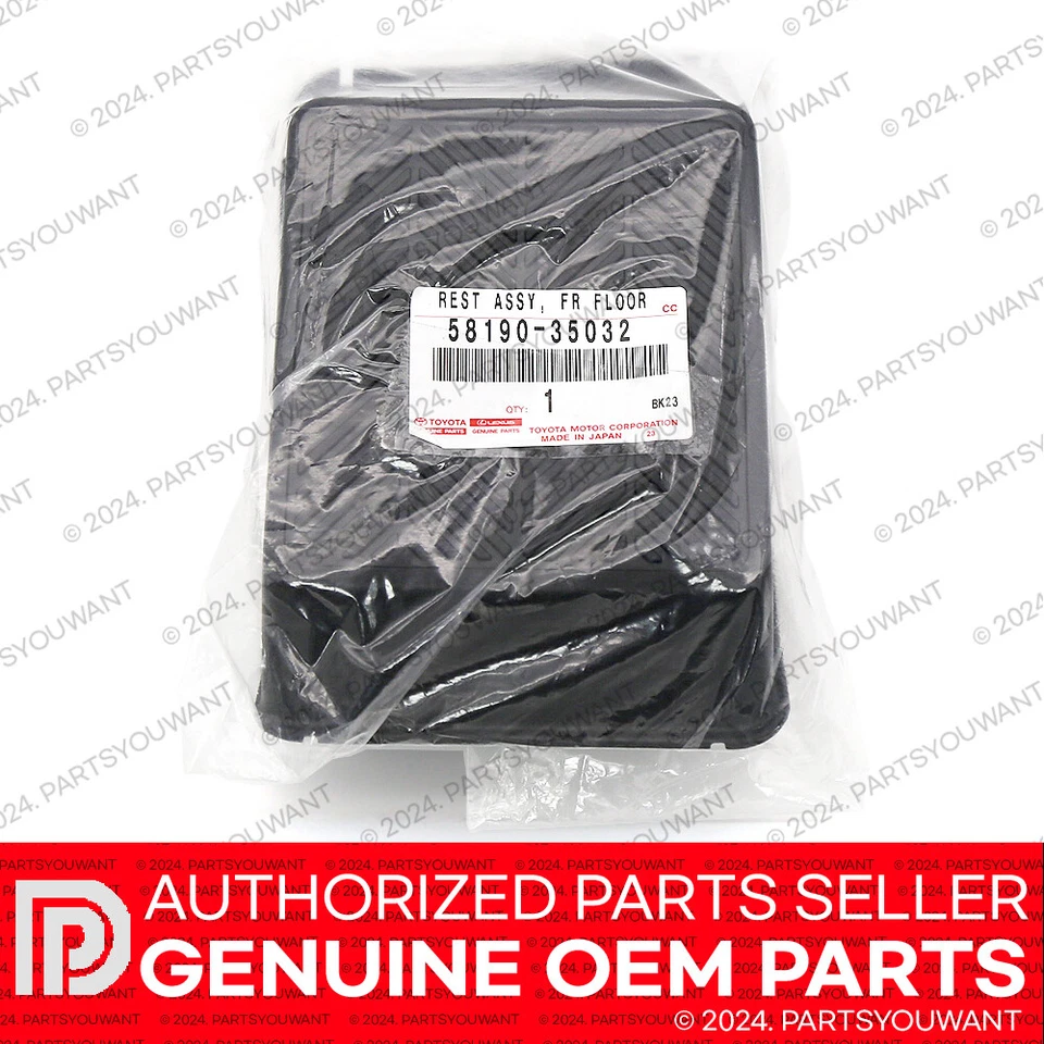 GENUINE Toyota 4Runner / FJ Cruiser OEM Driver Side Floor Foot Rest 58190-35032 - Imagem 2 de 4