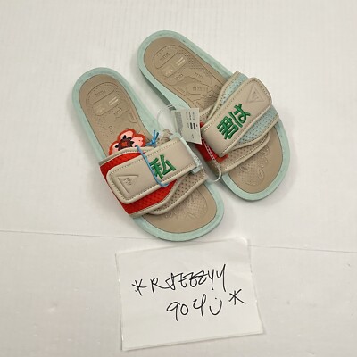 Mens Size 5 Adidas Chancletas Pharrell NIGO HU Friendship Boost Slides S42575
