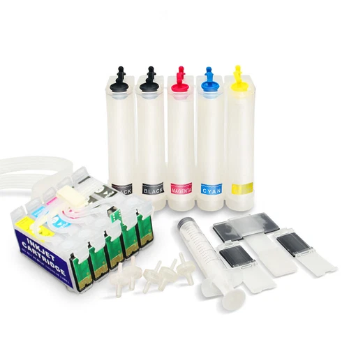 5Colors/Set ciss T1151 T1032 T1033 T1034 For Epson Stylus TX515FN T1110 Printer 