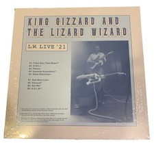 King Gizzard And The Lizard Wizard   L.W. Live '21 CLEAN VINYL LP NEW SEALED
