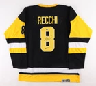 Mark Recchi Signed Pittsburgh Penguins Jersey / Beckett COA NHL Career 1988–2011