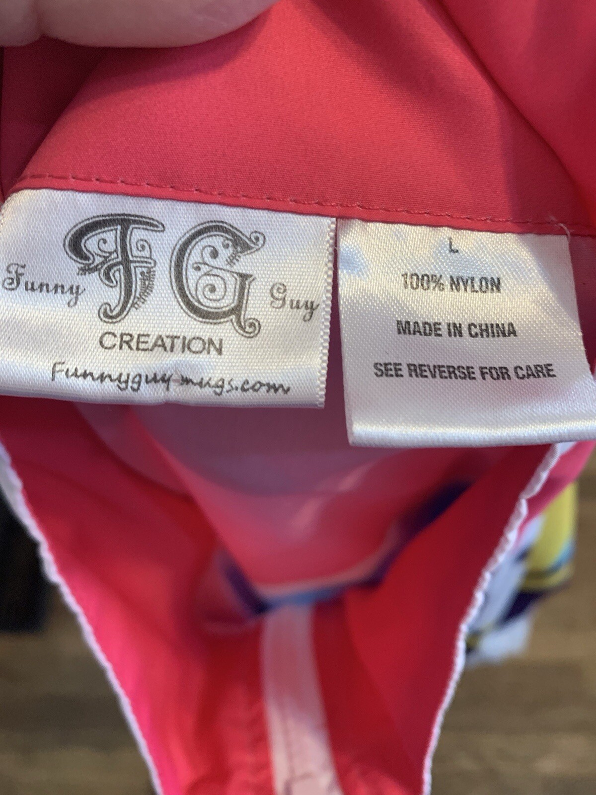 Funny Guy Creation Nylon Color Block 90s Retro Ca… - image 5