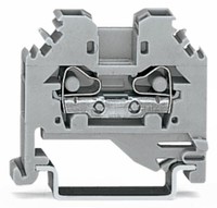 ZłąCzka Szynowa 2-Przewodowa 4Mm2 Szara 281-101